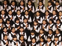 小学校ハンドベル部演奏