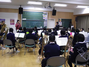 吹奏楽部生徒インタビュー