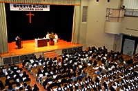 みことばの祭儀：聖書朗読：生徒代表　高III　小島　花子