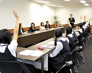 一日社会人体験学習