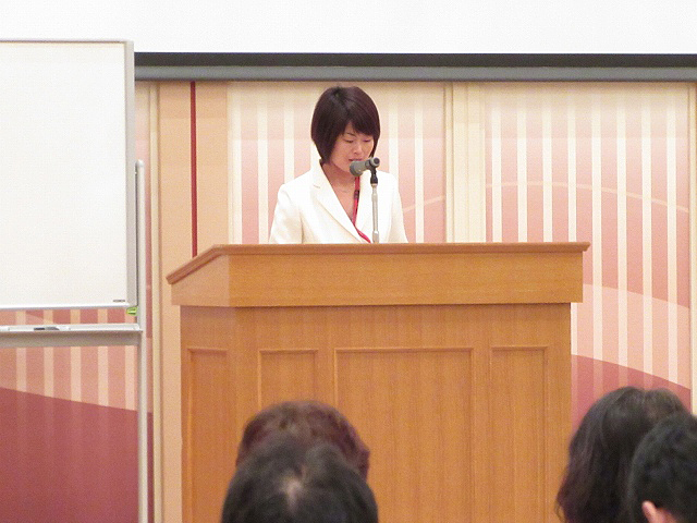 幼稚園:田中総括主任による概況報告