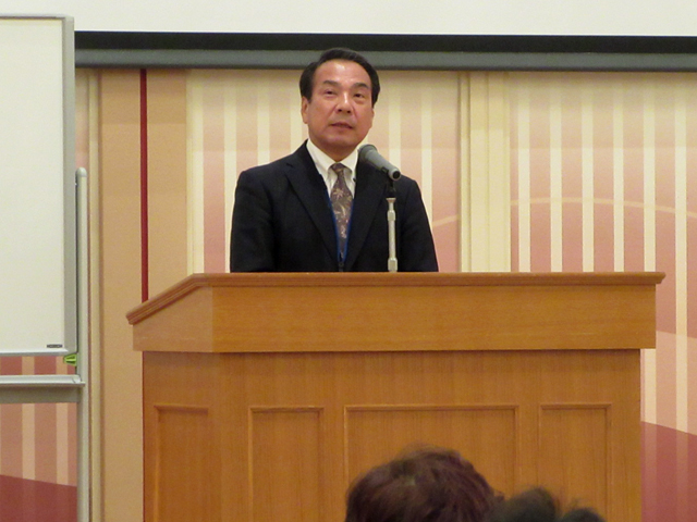 中学校・高等学校:西山校長による概況報告