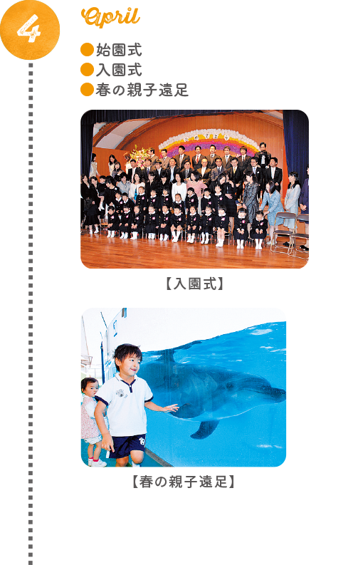 始園式/入園式/春の親子遠足